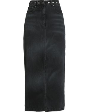 MSGM Denim Skirt Cotton - Black