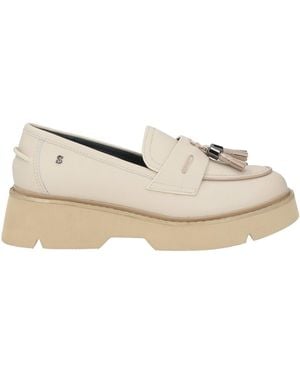 Stonefly Loafers Leather - Natural