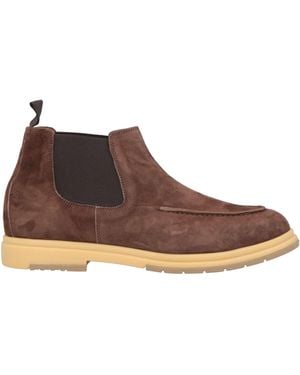 Andrea Ventura Firenze Ankle Boots Leather - Brown