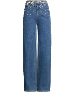 retroféte Jeans Cotton - Blue