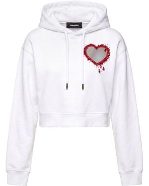 DSquared² Sweatshirt Cotton - White