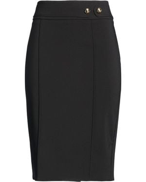 Rinascimento Midi Skirt Polyester, Elastane - Black