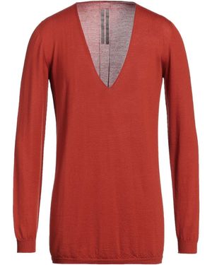 Rick Owens Pullover - Rosso