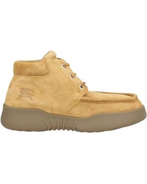 Burberry Ankle Boots - Natural