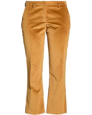 PT Torino Mustard Pants Cotton, Elastane - Yellow