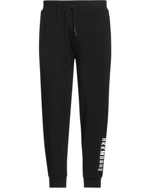 Bikkembergs Trousers Cotton, Elastane - Black