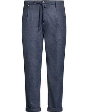 Barbati Trousers Polyester, Viscose, Elastane - Blue