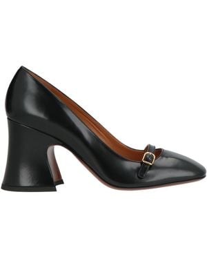 Chloé Court Shoes Leather - Black