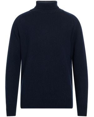 Lardini Rollkragenpullover - Blau