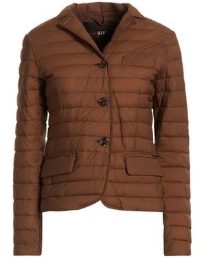 Moorer Puffer Polyamide, Elastane - Brown