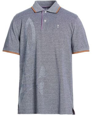 Psycho Bunny Polo Shirt Cotton - Blue