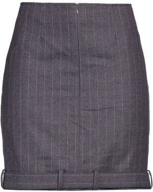 Martine Rose Mini Skirt Virgin Wool - Blue