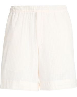 Givenchy Cream Shorts & Bermuda Shorts Cotton, Polyamide - White