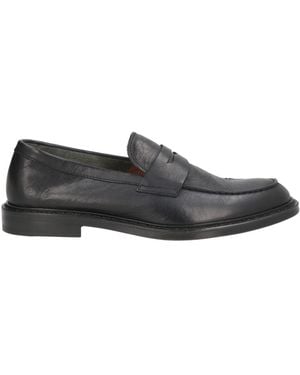 Doucal's Phoenix Loafers Leather - Gray