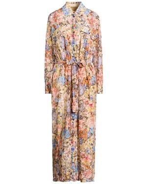 Momoní Maxi Dress Viscose, Cotton, Polyamide - White