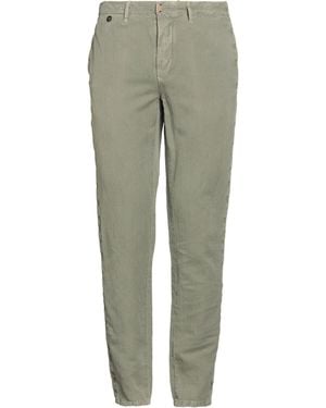 Incotex Trousers Linen, Cotton - Green