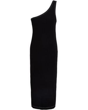 Day Birger et Mikkelsen Midi Dress Organic Cotton, Elastane - Black