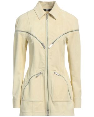 Gcds Jacket Leather - Natural