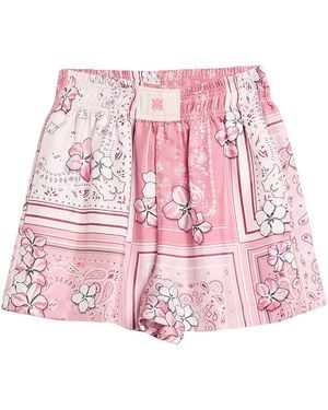 Amiri Shorts & Bermuda Shorts Silk - Pink