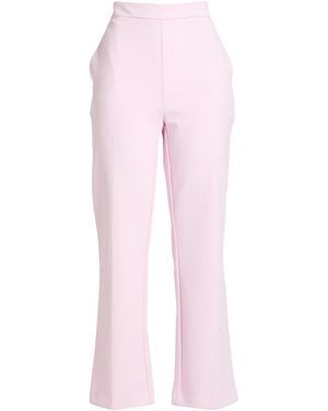 Elisabetta Franchi Trousers Polyester, Elastane - Pink