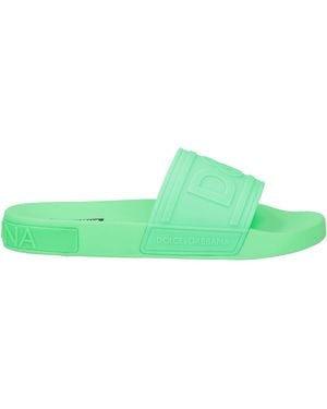 Dolce & Gabbana Sandale - Grün