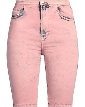 DIESEL Denim Shorts - Pink