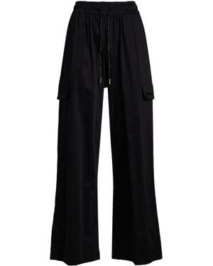 DISCLAIMER Pants Cotton, Elastane - Black