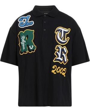 True Religion Polo Shirts - Black