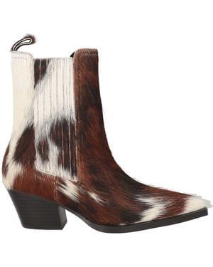 Lola Cruz Ankle Boots - Brown
