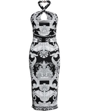 Versace Midi Dress - White