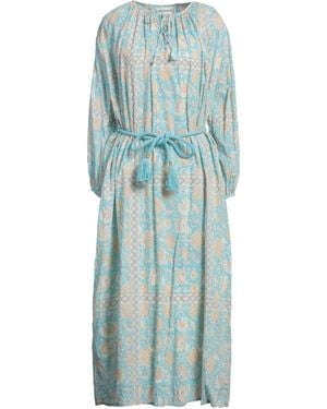 Antik Batik Sky Maxi Dress Cotton - Blue