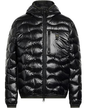Blauer Puffer - Black