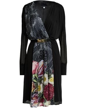 Roberto Cavalli Midi Dress Viscose - Black