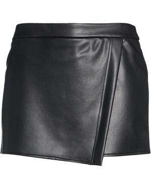 Carla G Mini Skirt Polyurethane - Black