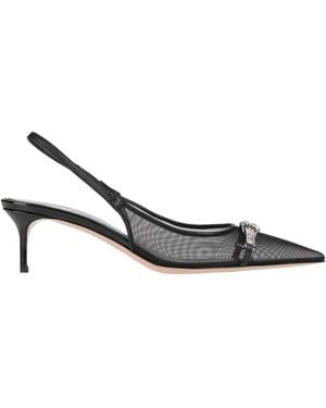 Gedebe Court Shoes - Metallic