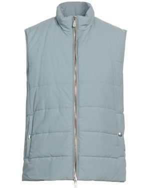 Eleventy Vest Wool, Polyamide - Blue