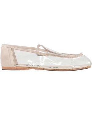 Acne Studios X Kero Loafers Leather, Pvc - White