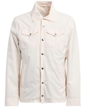Barba Napoli Jacket Polyester - White