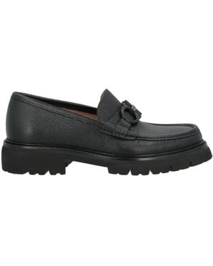 Ferragamo Loafers Calfskin - Black