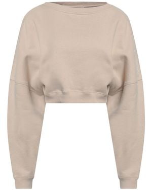 Saint Laurent Sweatshirt Cotton - Natural