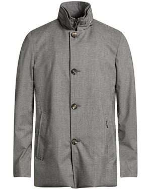 Moorer Jacket Virgin Wool, Silk - Grey