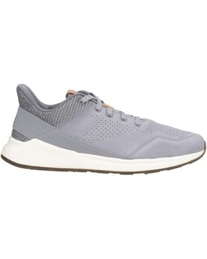 Reebok Sneakers Leather, Textile Fibers - White