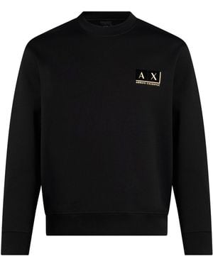 ARMANI EXCHANGE Sweatshirt Cotton, Polyester, Elastane - Black