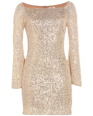 Carla G Mini Dress Polyester - Natural