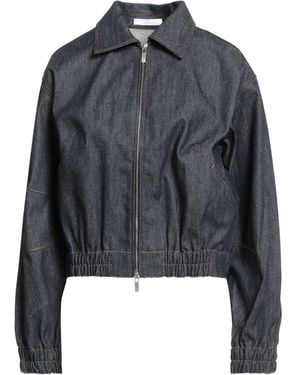 Helmut Lang Jeansjacke/-Mantel - Schwarz