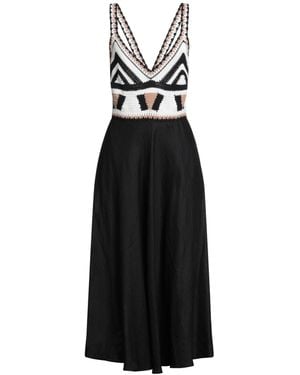 Clips Vestido midi - Negro
