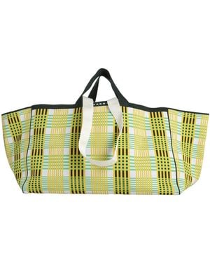 Marni Handbag Textile Fibers - Green
