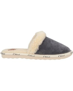 Chloé Mules & Zuecos - Gris