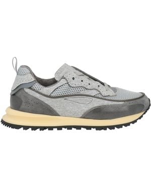 HIDNANDER Trainers Leather, Textile Fibres - Grey