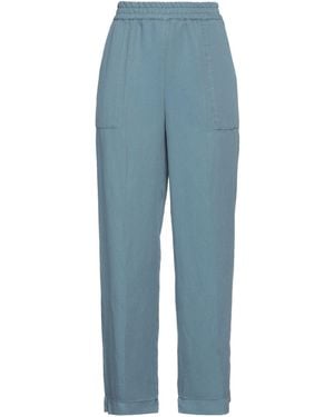 Via Masini 80 Pants - Blue